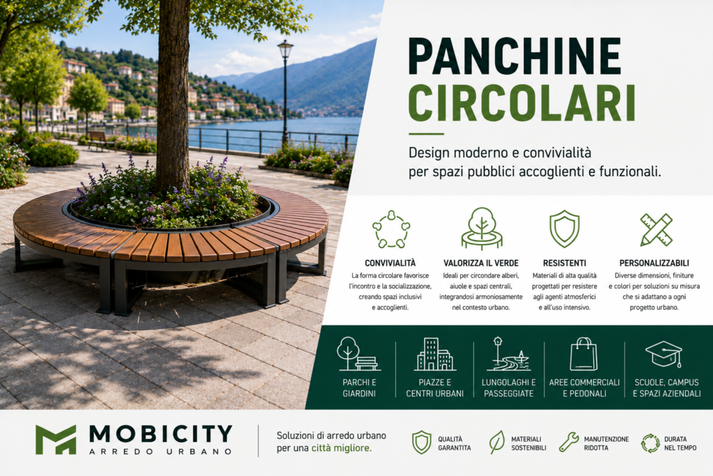 Panchine circolari