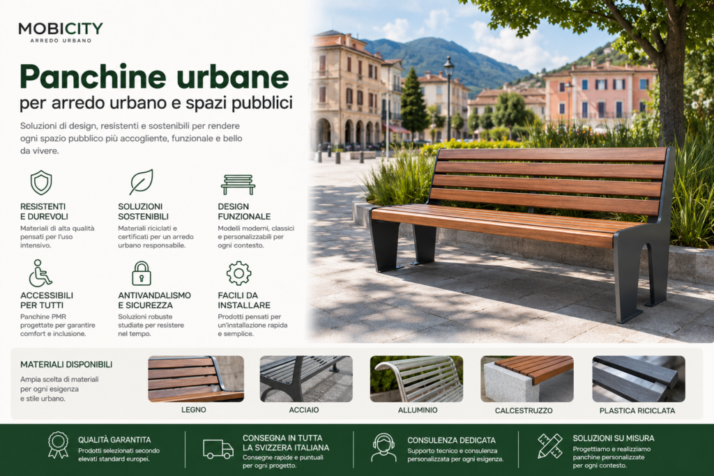 Panchine urbane