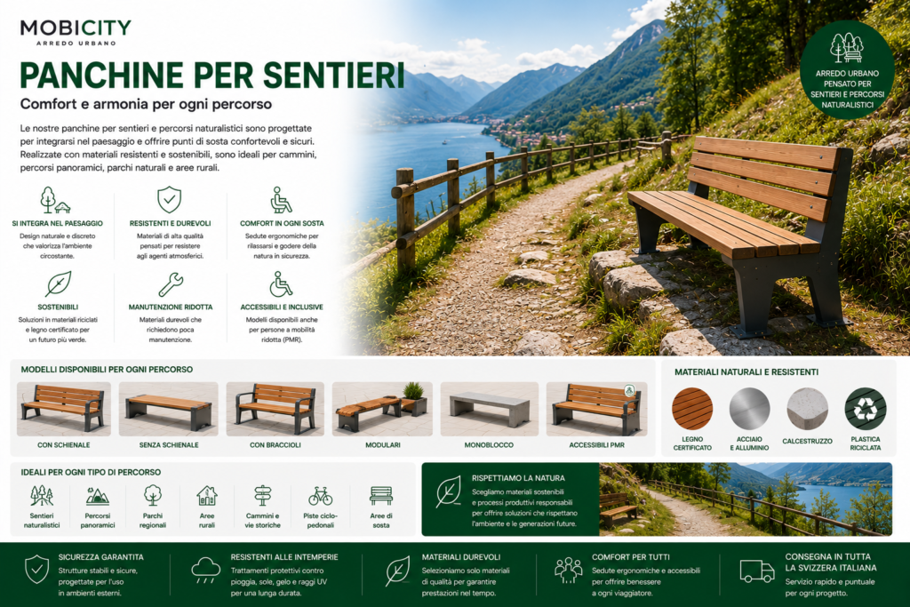 Panchine per Sentieri