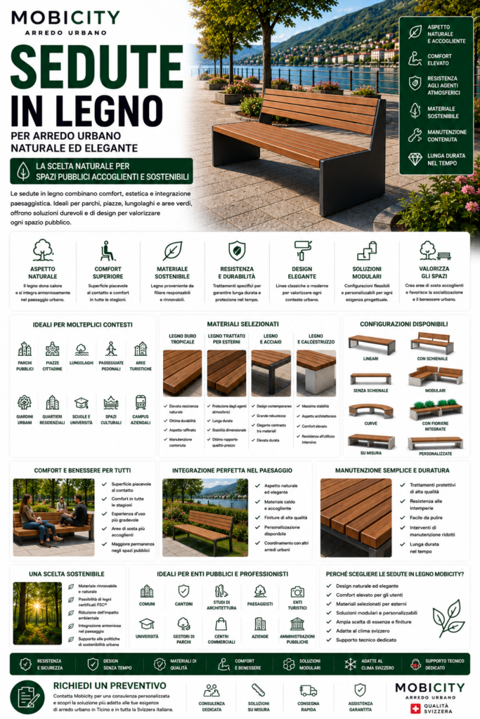 sedute legno